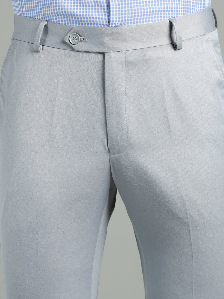 Men’s Slim Fit Twill Formal Trousers