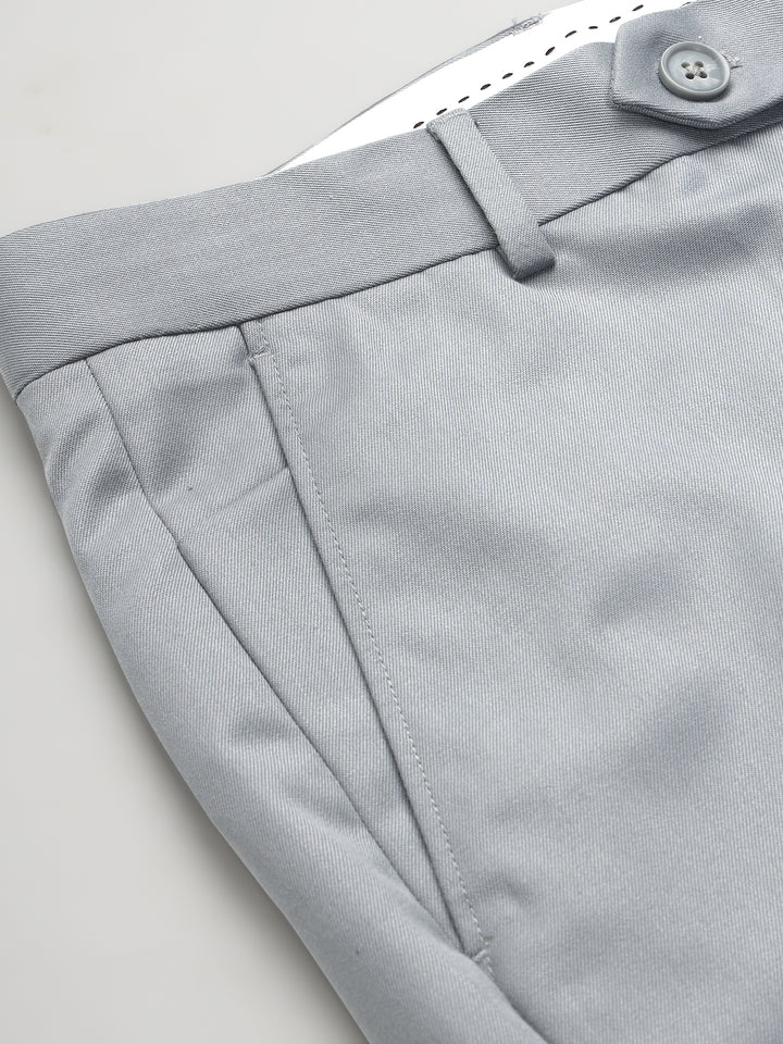 Men’s Slim Fit Twill Formal Trousers