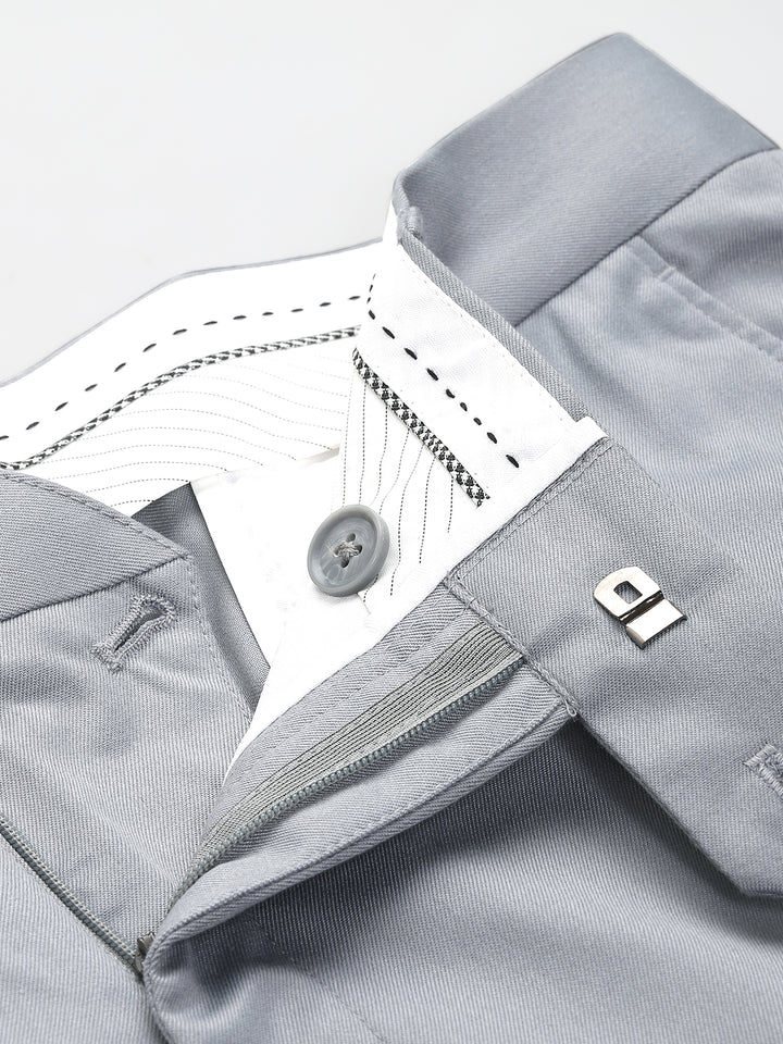 Men’s Slim Fit Twill Formal Trousers