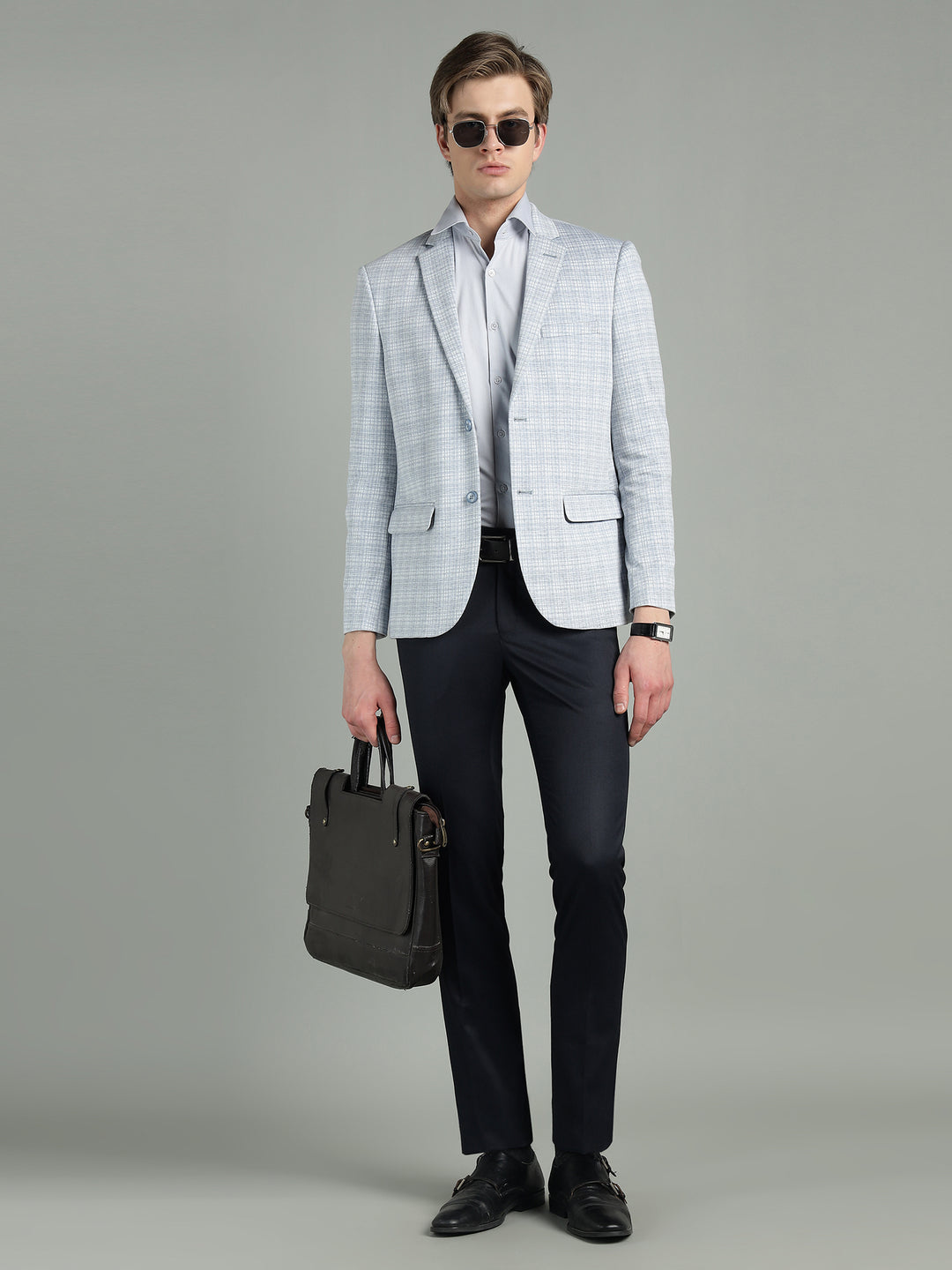 Men’s Slim Fit Twill Formal Trousers