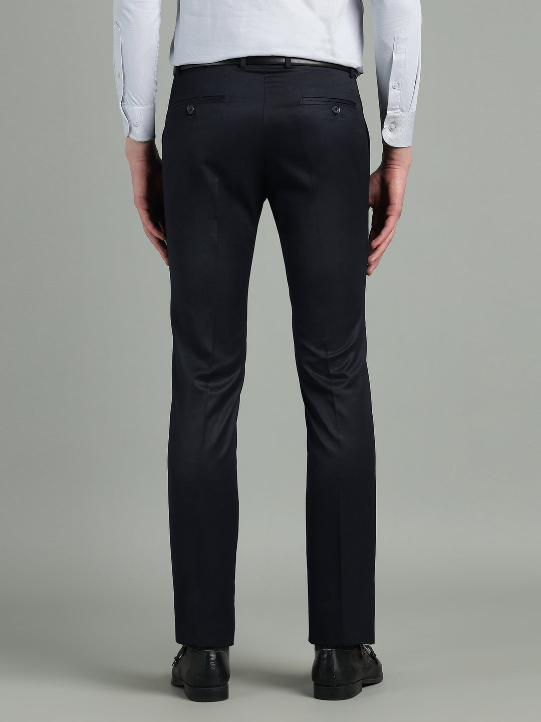 Men’s Slim Fit Twill Formal Trousers