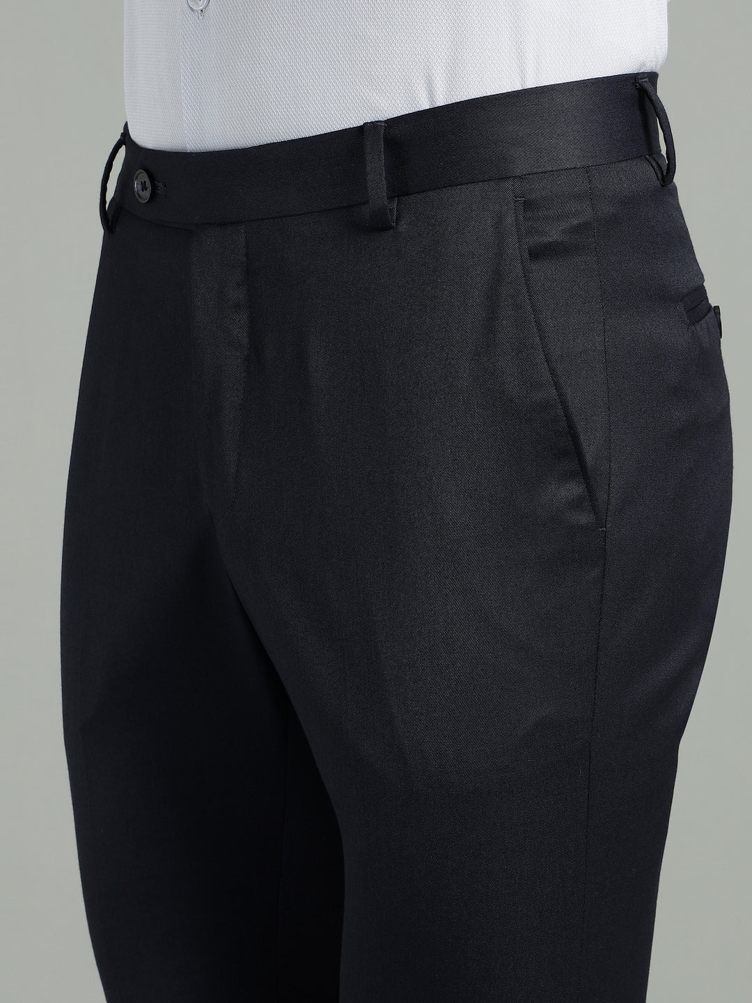 Men’s Slim Fit Twill Formal Trousers