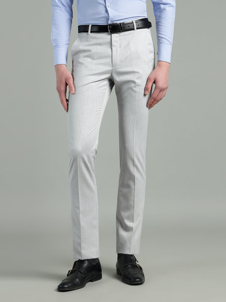 Men’s Slim Fit Twill Formal Trousers