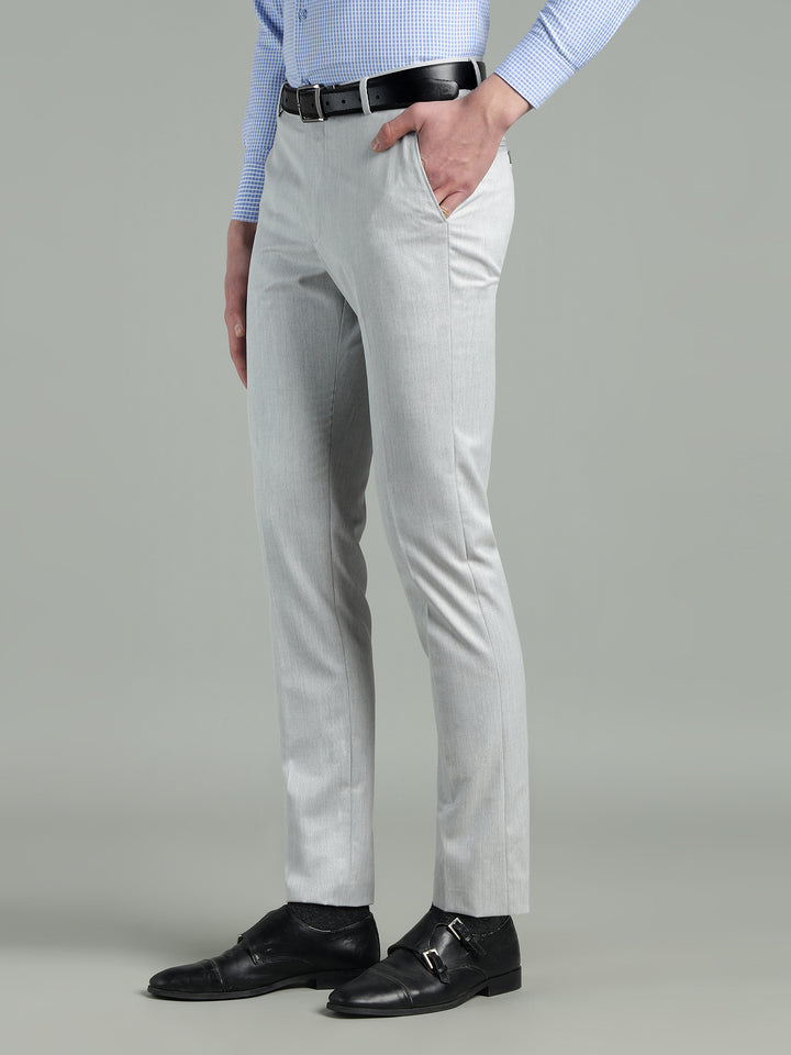 Men’s Slim Fit Twill Formal Trousers