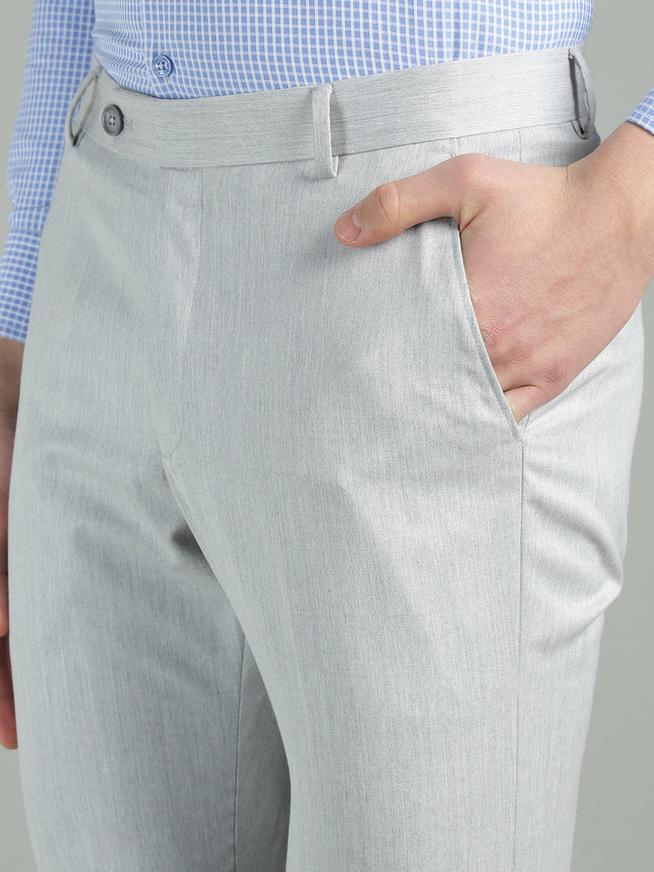 Men’s Slim Fit Twill Formal Trousers