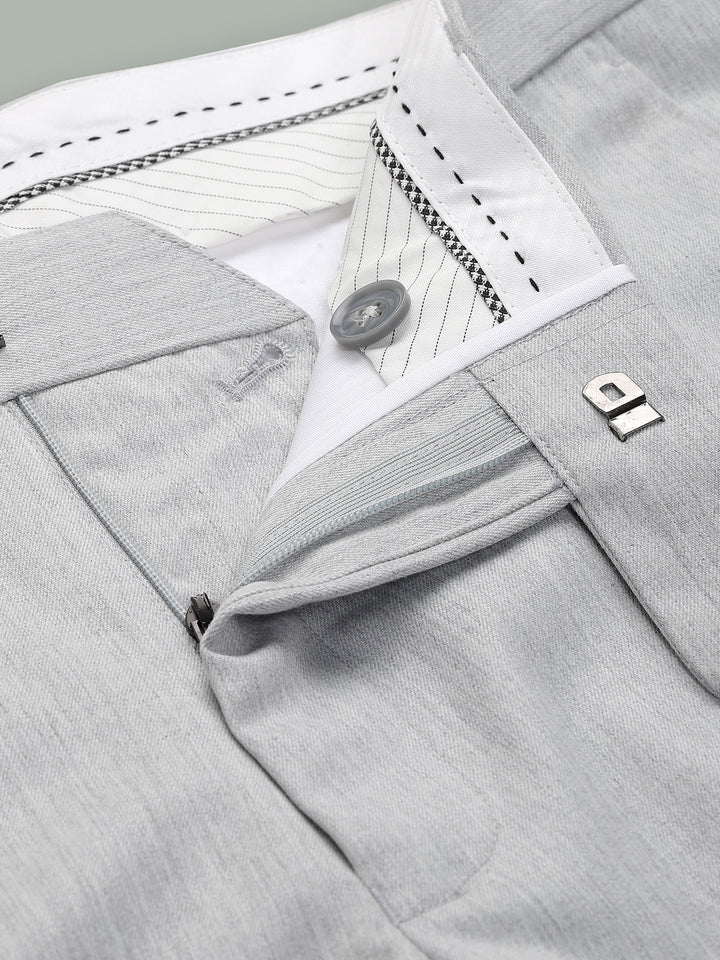 Men’s Slim Fit Twill Formal Trousers