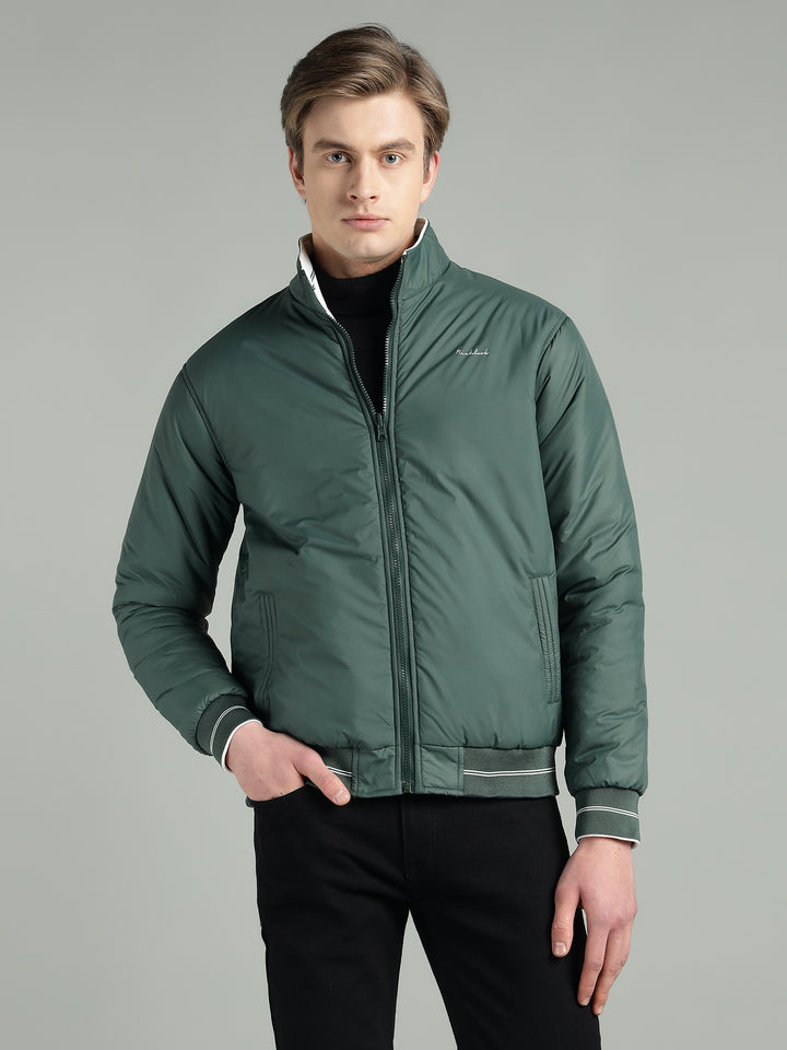 Men’s Puffer Reversible Jacket With Zip Closer