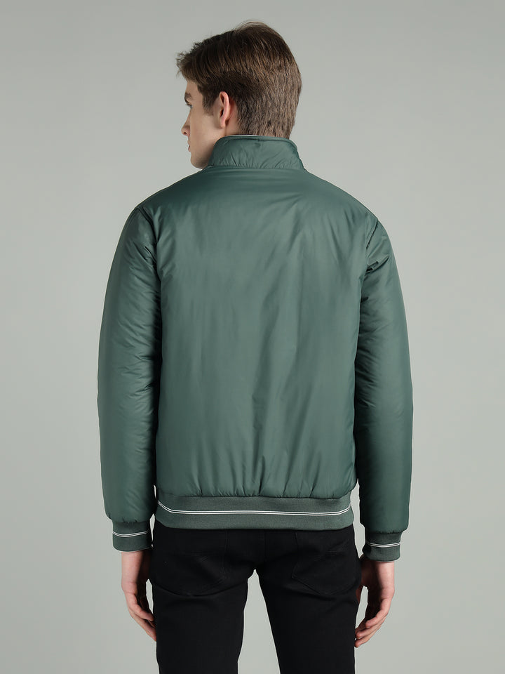 Men’s Puffer Reversible Jacket With Zip Closer