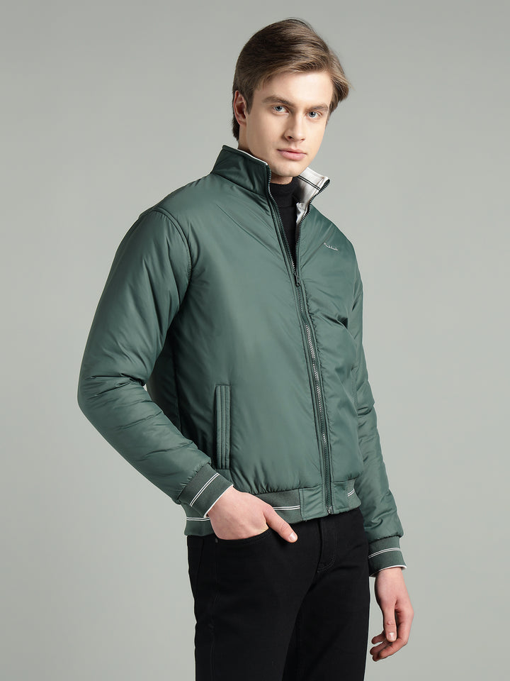 Men’s Puffer Reversible Jacket With Zip Closer