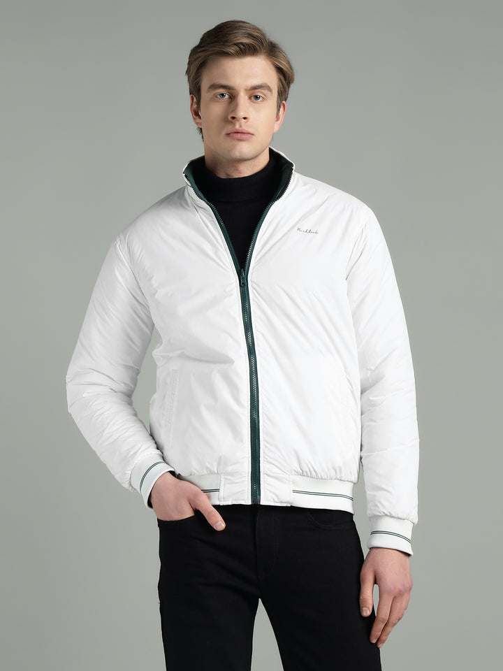 Men’s Puffer Reversible Jacket With Zip Closer