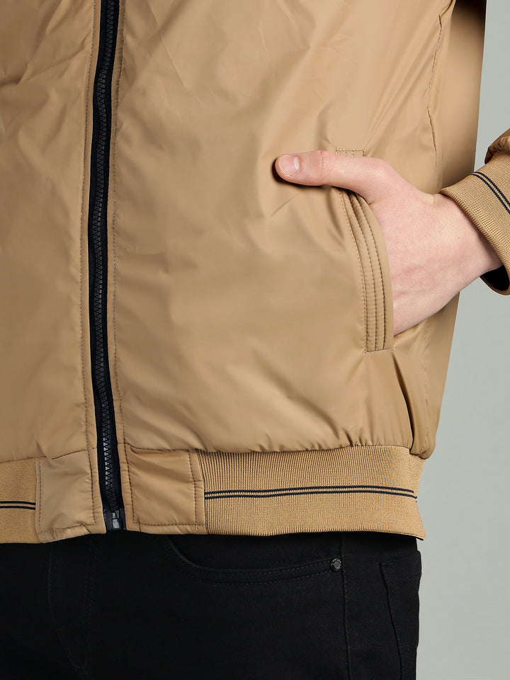 Men’s Puffer Reversible Jacket With Zip Closer