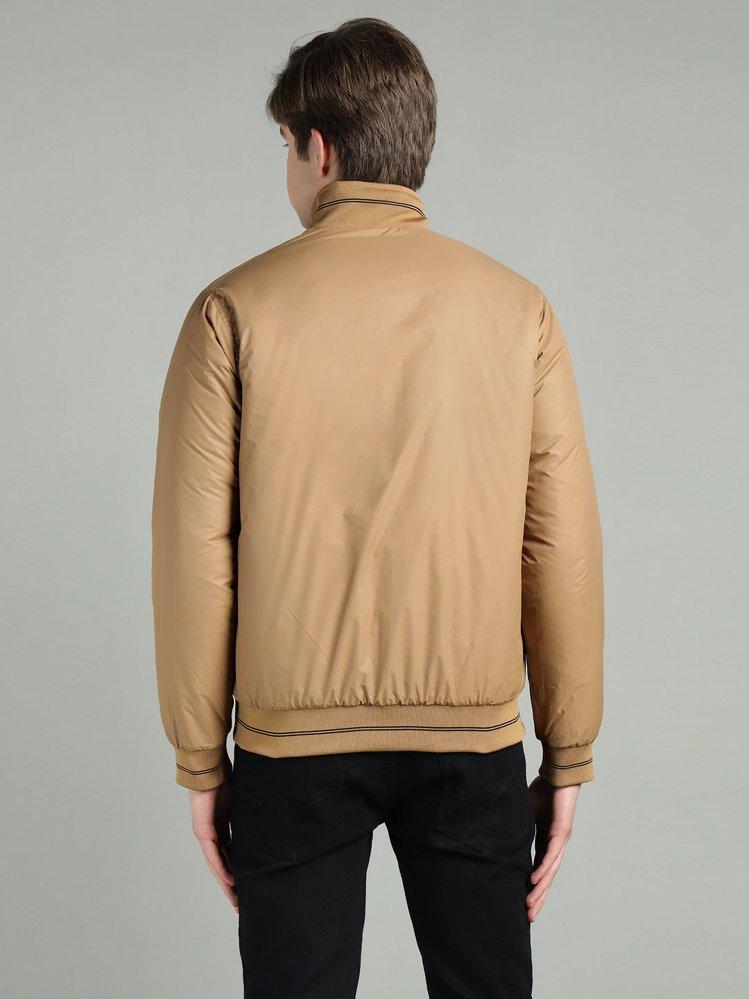 Men’s Puffer Reversible Jacket With Zip Closer