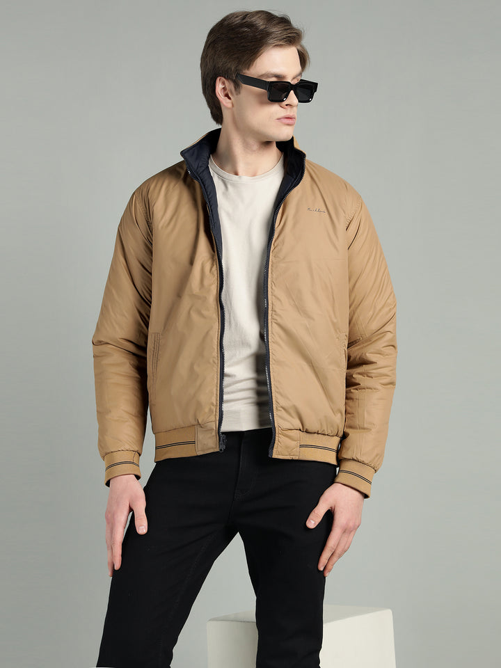 Men’s Puffer Reversible Jacket With Zip Closer