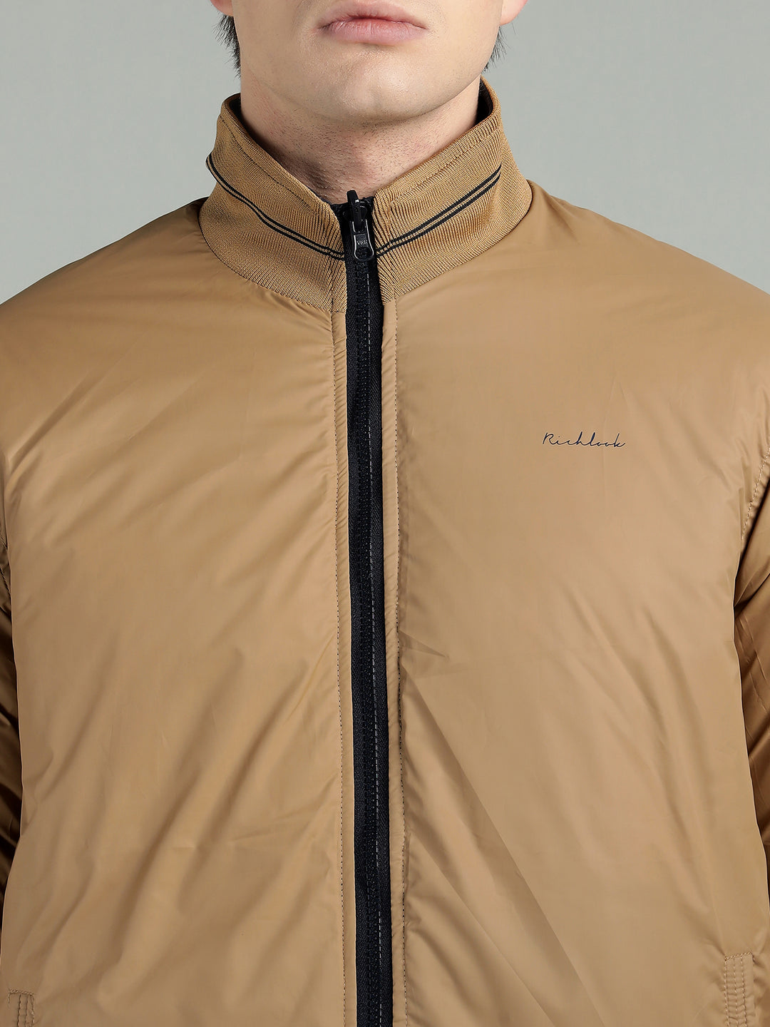 Men’s Puffer Reversible Jacket With Zip Closer