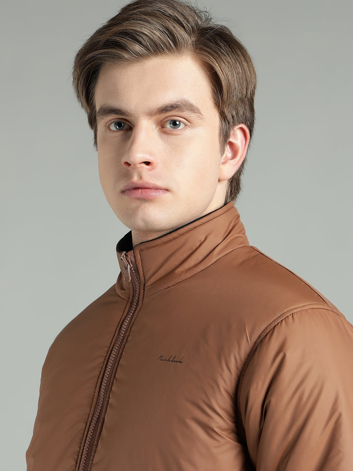 Men’s Puffer Reversible Jacket With Zip Closer