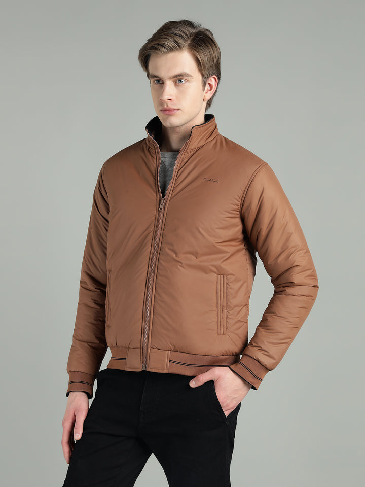Men’s Puffer Reversible Jacket With Zip Closer