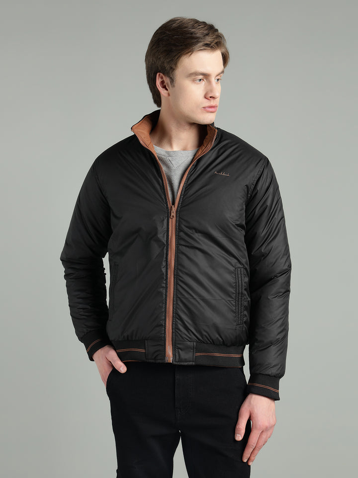 Men’s Puffer Reversible Jacket With Zip Closer