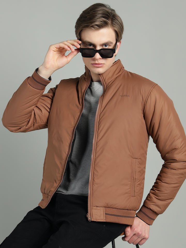 Men’s Puffer Reversible Jacket With Zip Closer