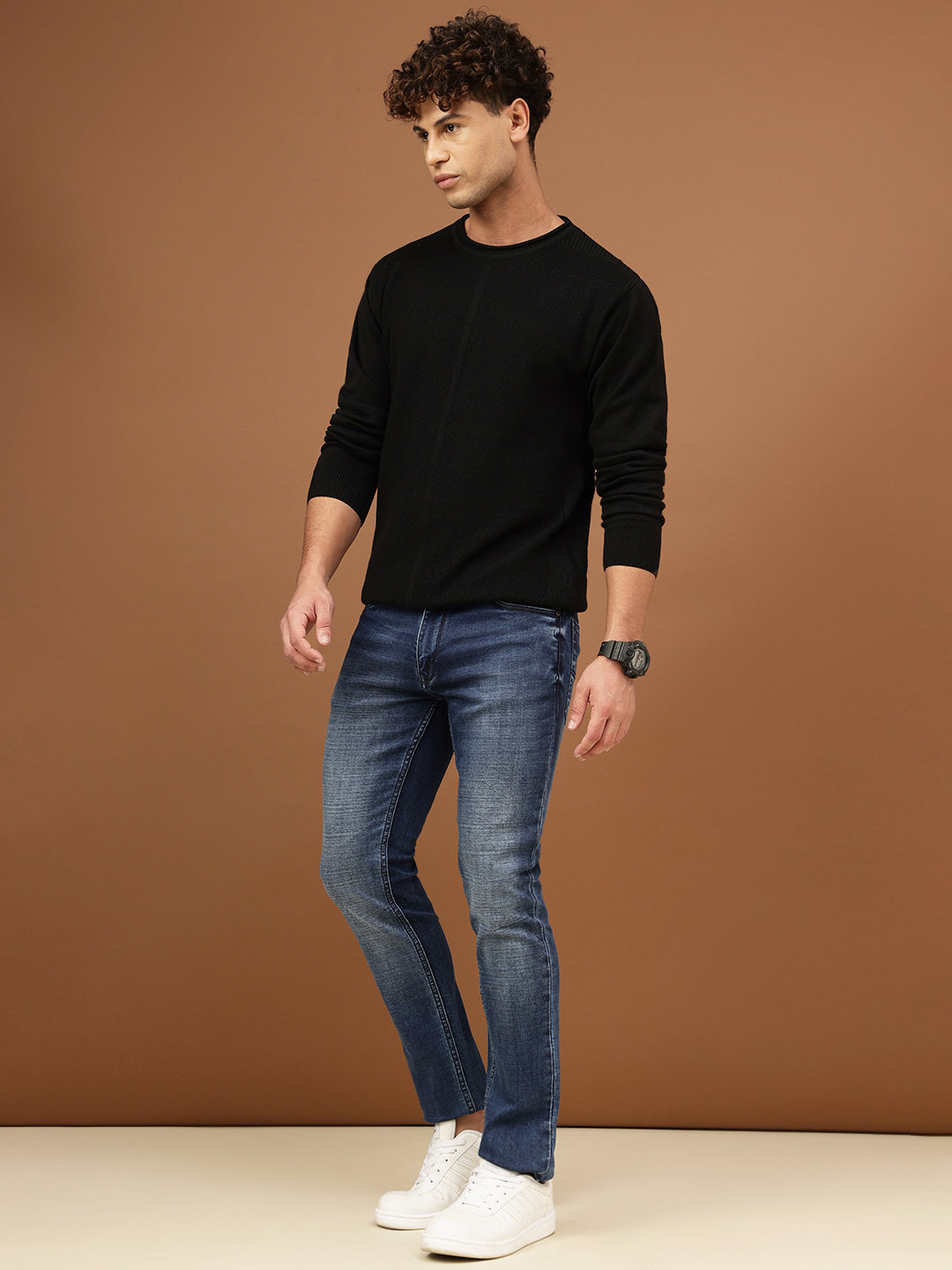 men-self-design-sweater-sw-0004-black