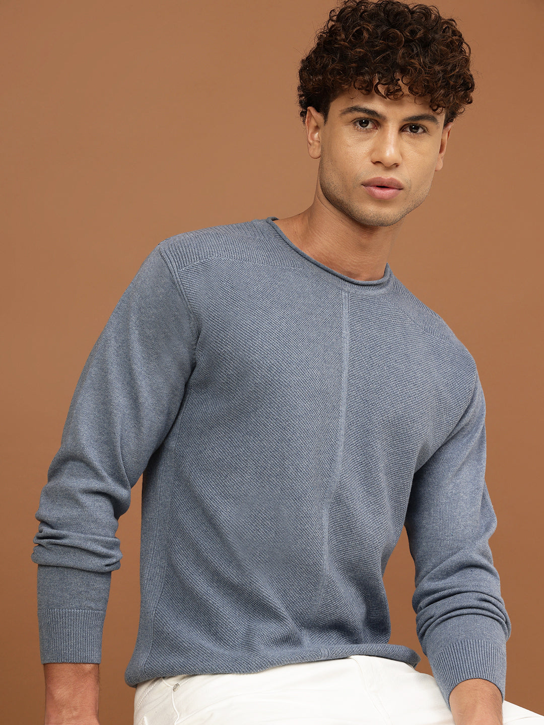 men-self-design-sweater-sw-0004-black