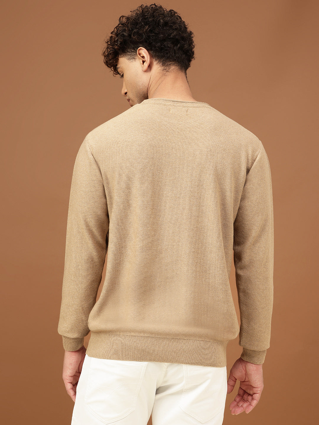 men-crew-neck-mã©lange-sweater-sw-0006-sky-melange-m