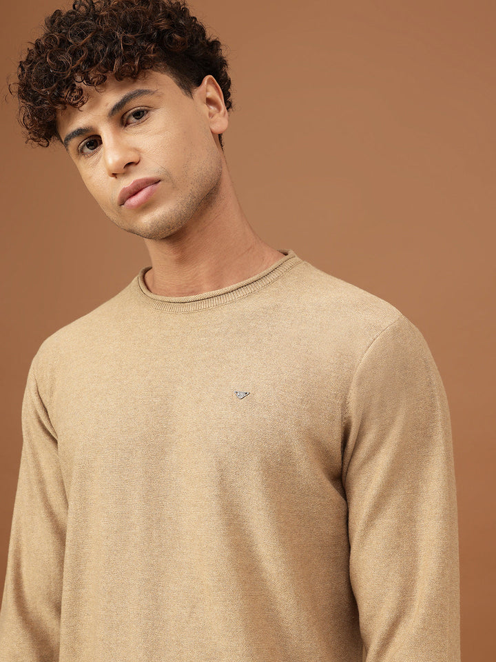 men-crew-neck-mã©lange-sweater-sw-0006-sky-melange-m