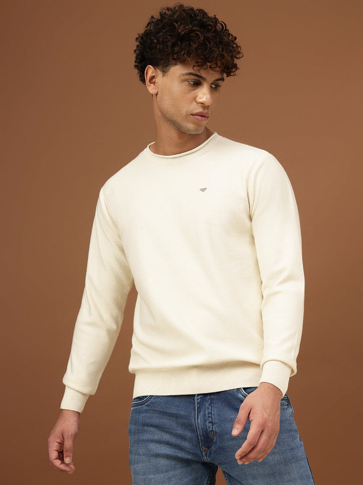 men-solid-round-neck-sweater-sw-0007-black