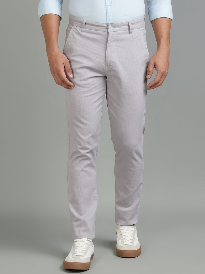 Men Slim Fit Casual Trouser