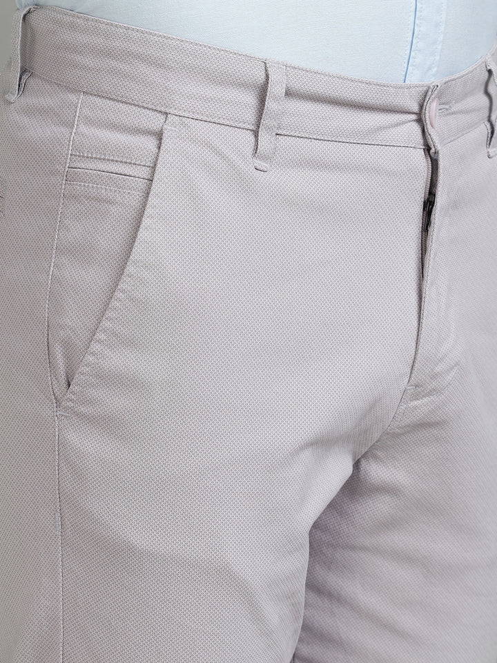 Men Slim Fit Casual Trouser