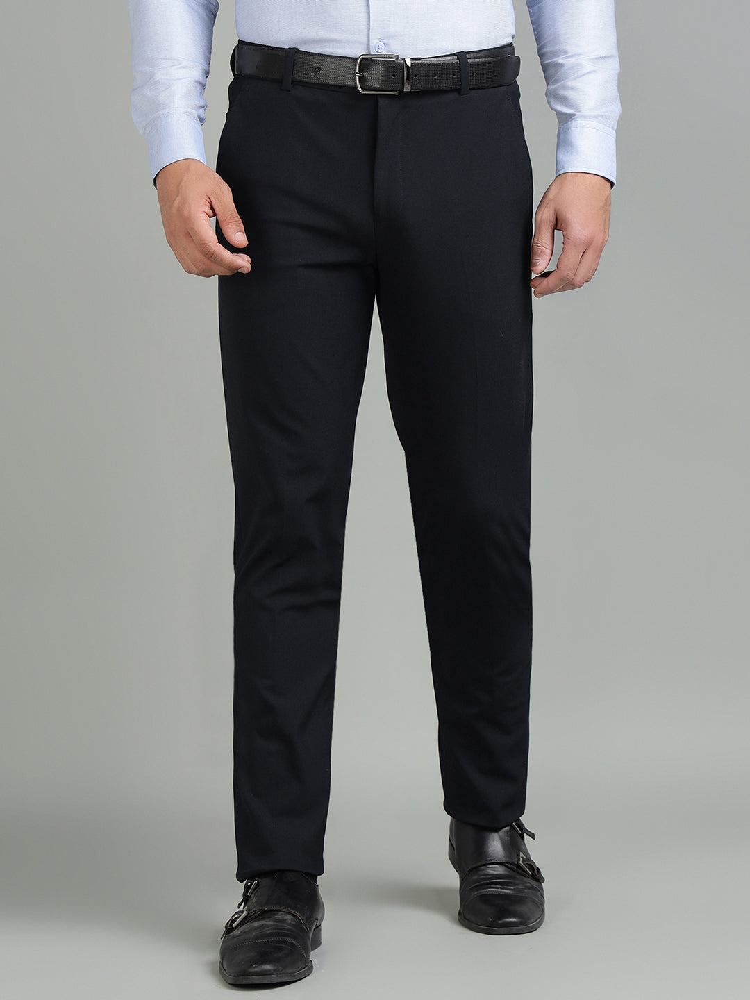 Men 4-Way Stretch Lycra Formal Pant