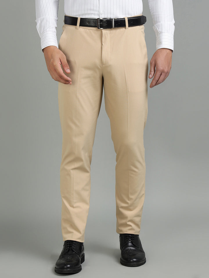 Men 4-Way Stretch Lycra Formal Pant