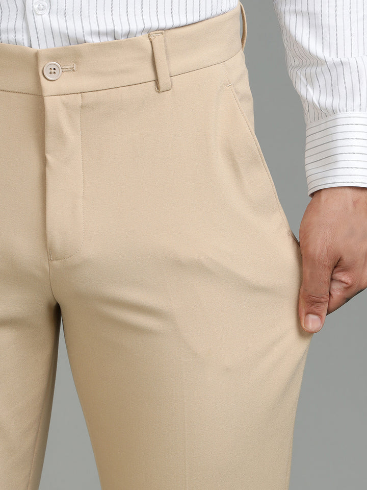 Men 4-Way Stretch Lycra Formal Pant