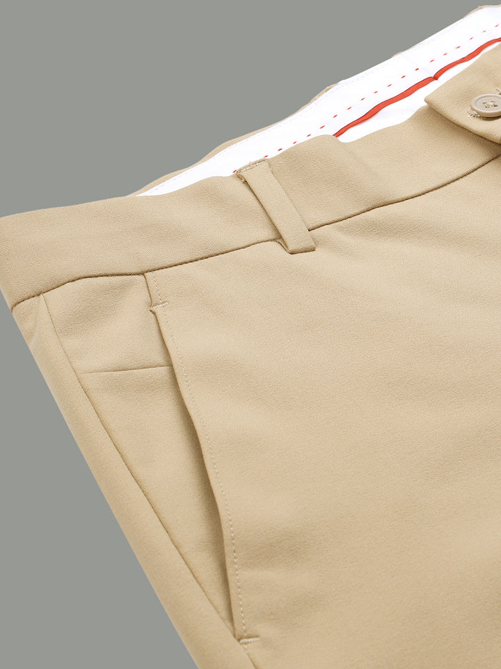 Men 4-Way Stretch Lycra Formal Pant