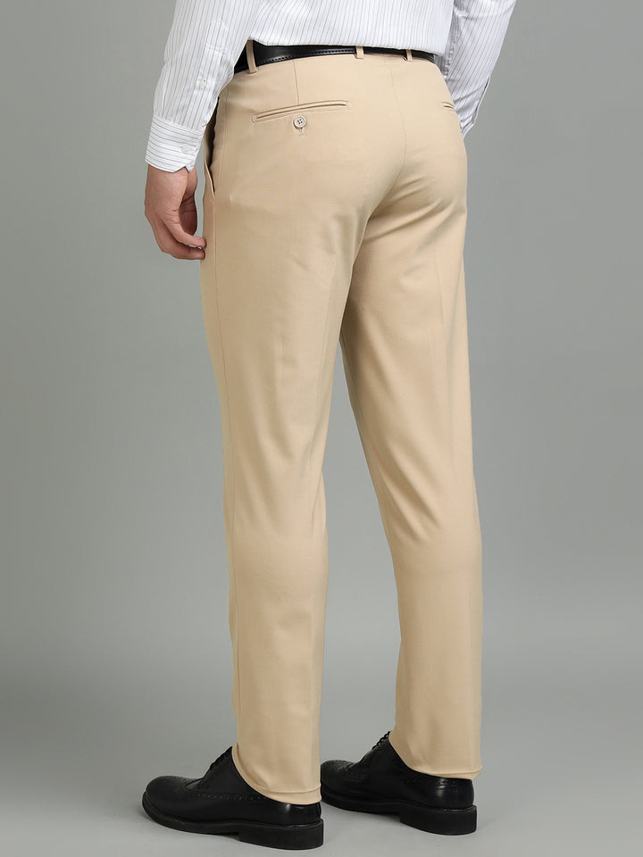 Men 4-Way Stretch Lycra Formal Pant