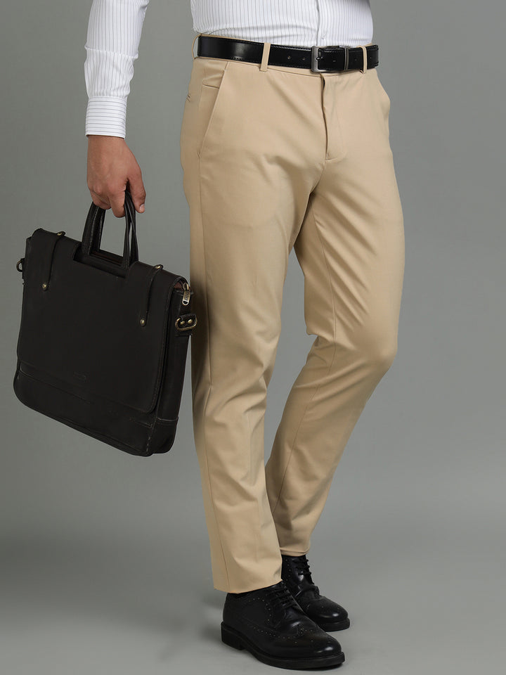 Men 4-Way Stretch Lycra Formal Pant