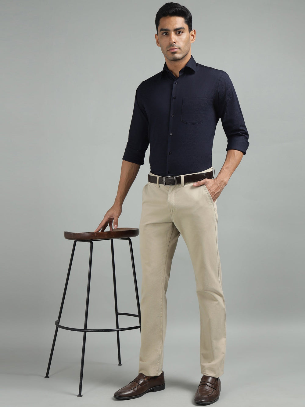 men-navy-standard-fit-textured-club-wear-shirt-cls-0147-navy