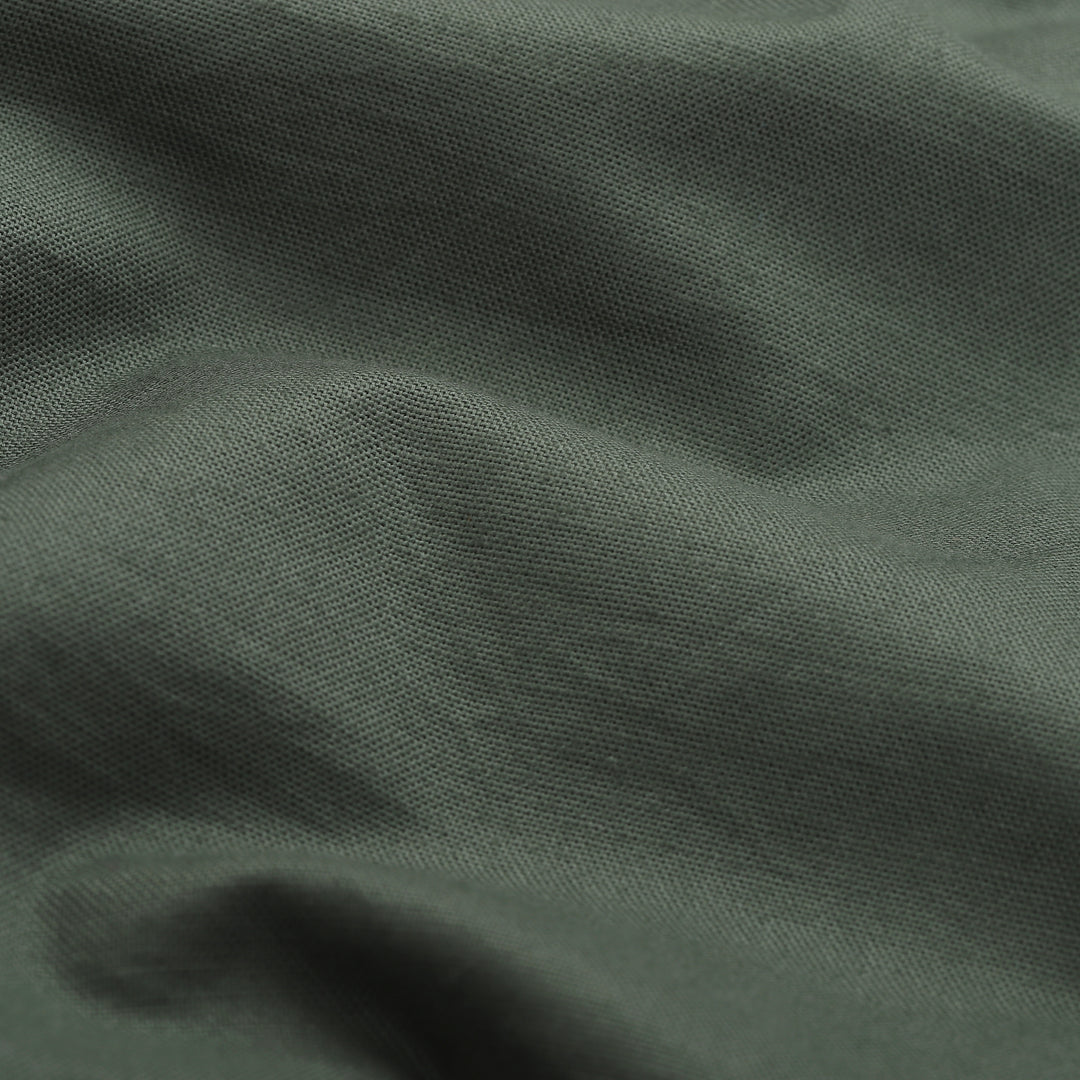 Men’s Solid Color Stretchable Casual Shirt