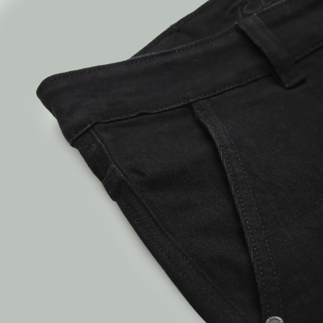 Men’s Slim-Fit Denim Cargo Jeans