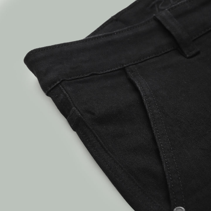 Men’s Slim-Fit Denim Cargo Jeans