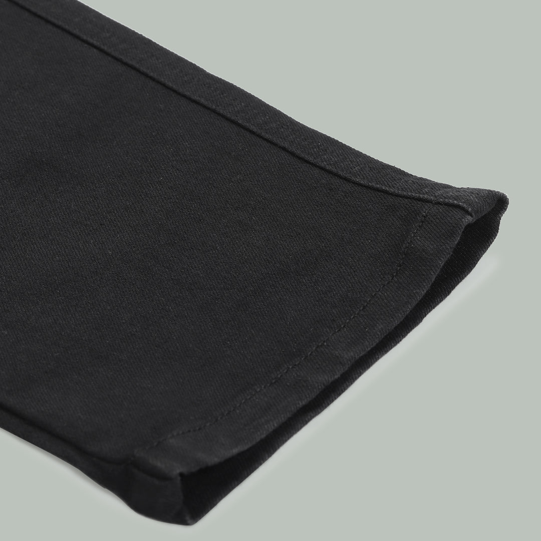 Men’s Slim-Fit Denim Cargo Jeans