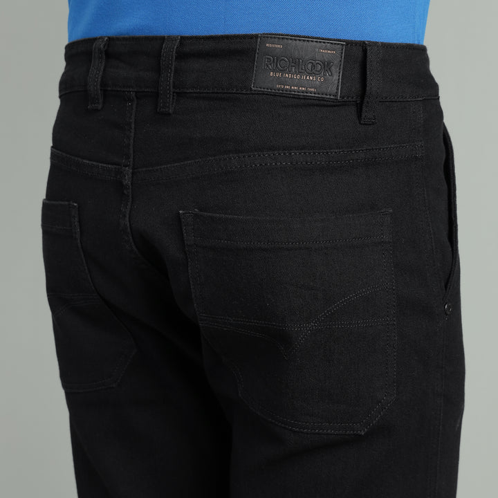 Men’s Slim-Fit Denim Cargo Jeans