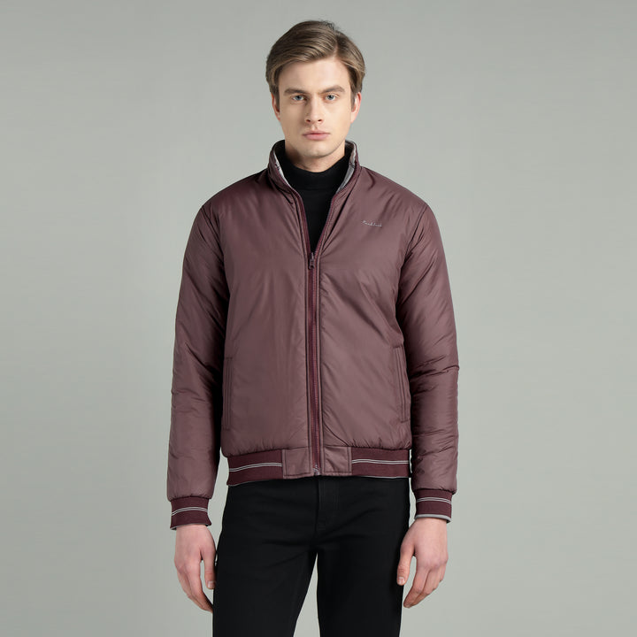 Men’s Puffer Reversible Jacket With Zip Closer