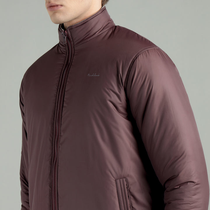 Men’s Puffer Reversible Jacket With Zip Closer