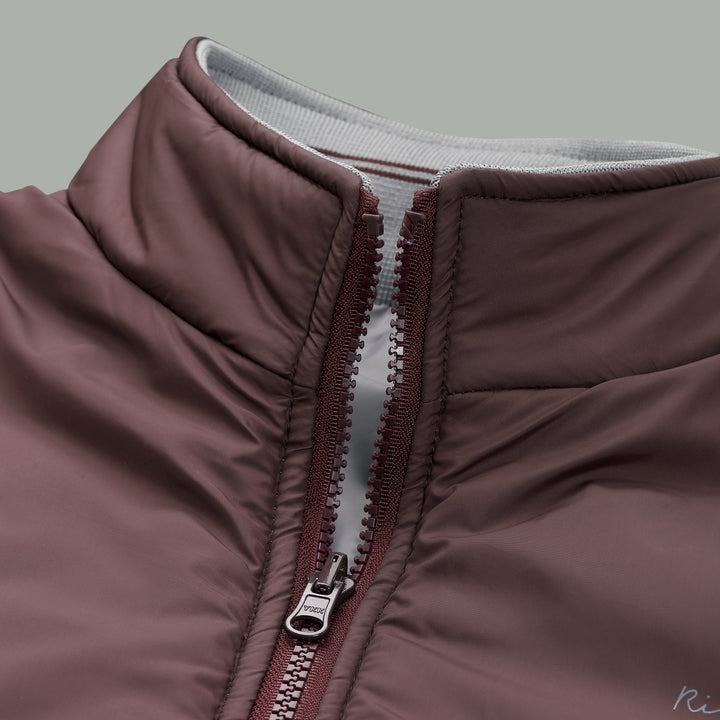 Men’s Puffer Reversible Jacket With Zip Closer