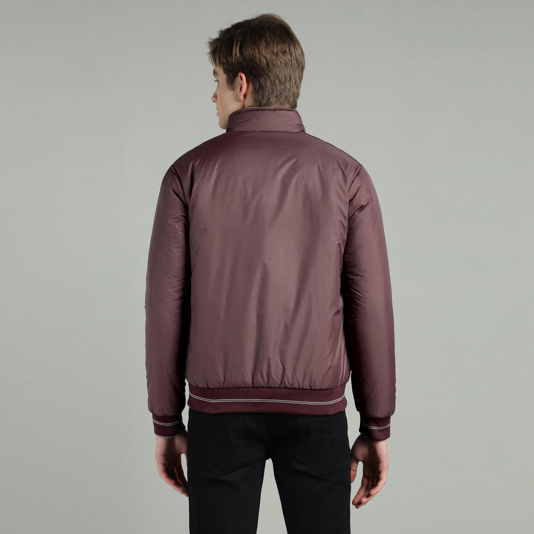 Men’s Puffer Reversible Jacket With Zip Closer