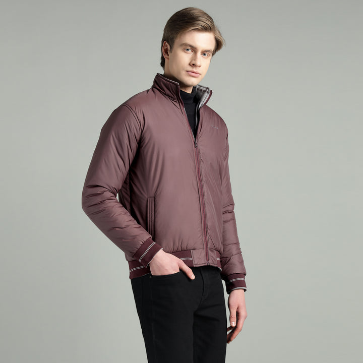 Men’s Puffer Reversible Jacket With Zip Closer