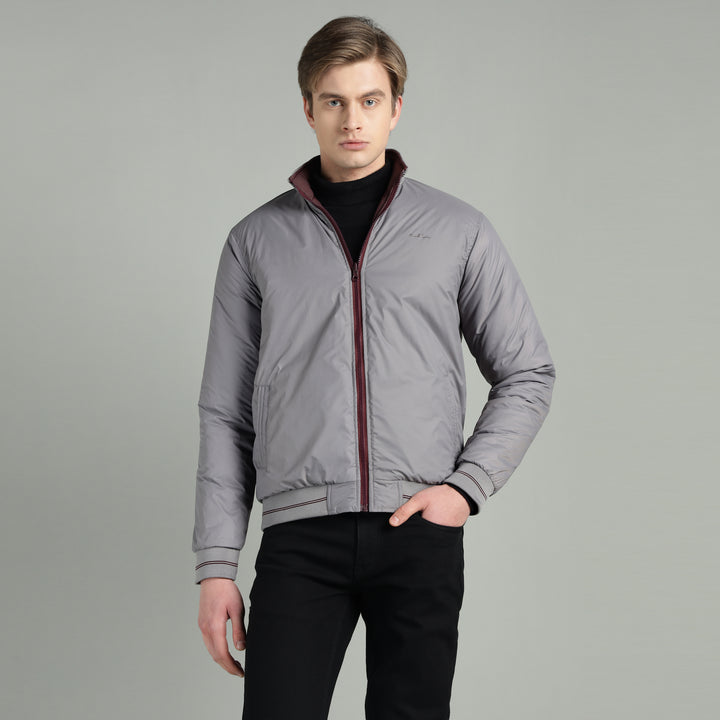 Men’s Puffer Reversible Jacket With Zip Closer