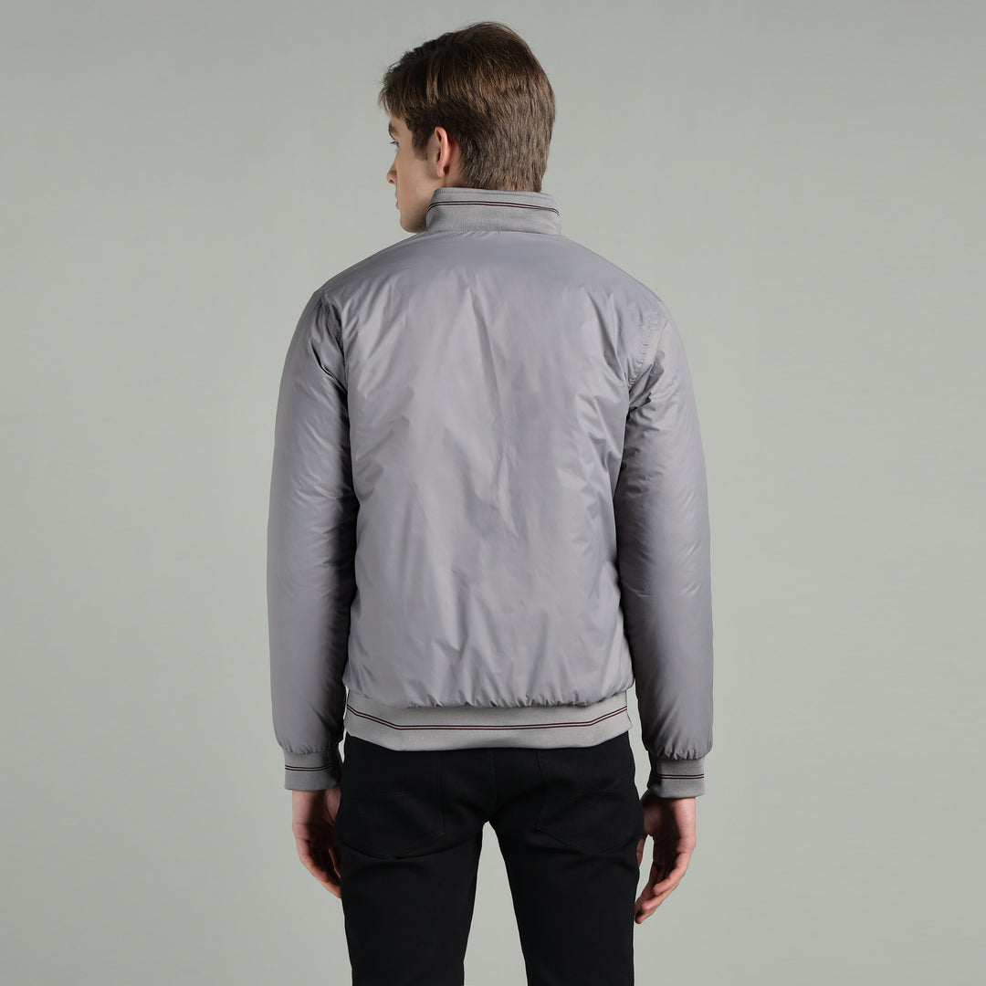 Men’s Puffer Reversible Jacket With Zip Closer