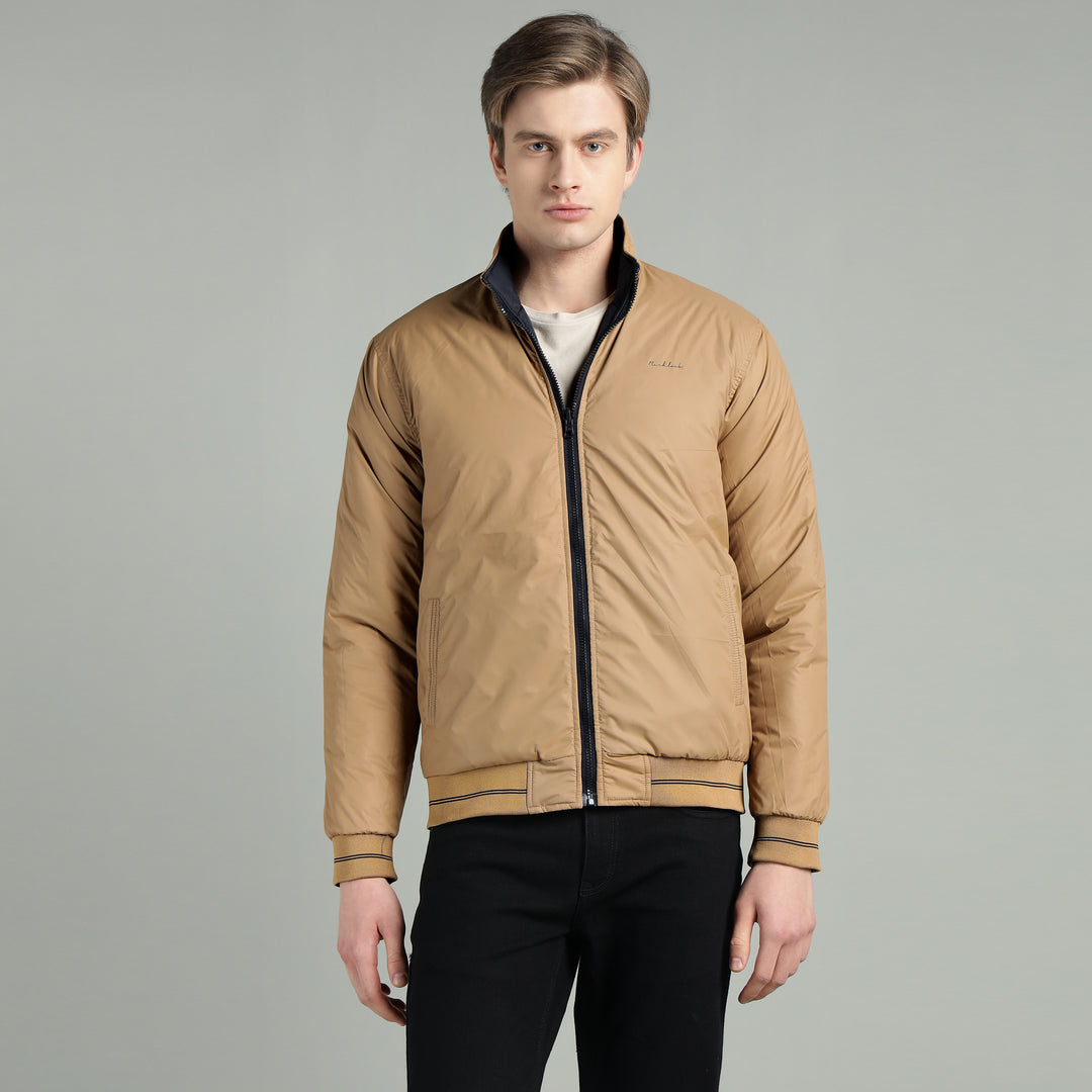 Men’s Puffer Reversible Jacket With Zip Closer