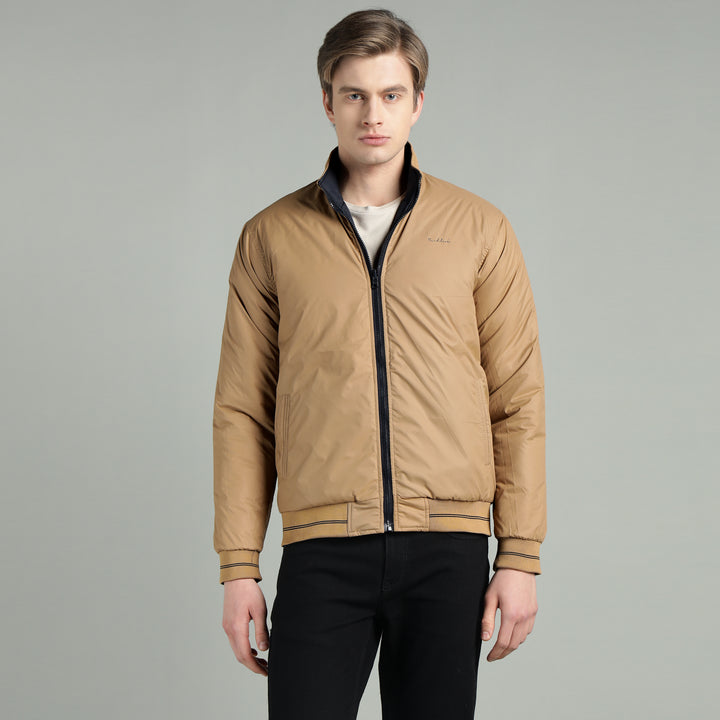 Men’s Puffer Reversible Jacket With Zip Closer